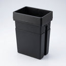 Post or Wall Mountable Open-Top Litter Bin – 30 Litre (view 2)