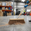 Premium 13-Inch Broom Head - Heavy Duty Cleaning Tool for Efficient Sweeping - High-Quality Professional Grade for Industrial and Commercial Applic...