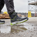 Premium Safety Boot with NANO Toe Cap, BOA Fit System, and Oil-Resistant Outsole for Comfort and Stability in Various Work Environments