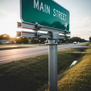 Premium Aluminium Sign Channel for Permanent Road Signs - 1m Length with Optional Paint Finish