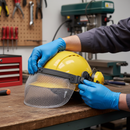 Premium Visor Attachment for Safety Helmet Mountings - 30mm