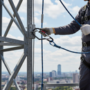 Premium Aluminium Tower Hook with Auto-Locking Gate and 20kN Breaking Load for Scaffold Attachment