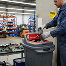 Premium Open Top Recycling Bin for Battery Disposal - 70 Litre Capacity for Easy and Safe Recycling