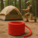 12mm Red Polypropylene Rope 3 Strand – 50m Mini Coil | Ultra-Durable