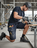 Premium Loose Fit Work Shorts with Holster Pockets - High-Performance Stretch Fabric for Maximum Mobility and Durability