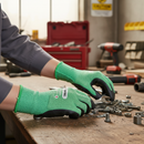 Premium Eco-Friendly Multi-Purpose Gloves with Recycled Polyester Liner and Durable Nitrile Foam Coating for Enhanced Grip and Abrasion Resistance