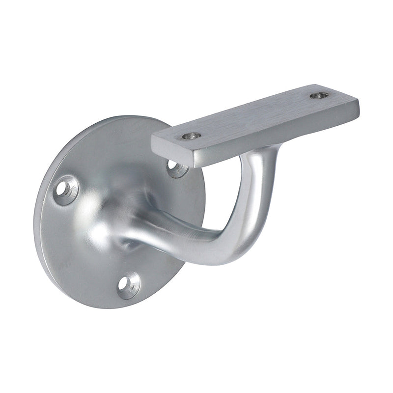 Handrail Bracket - Satin Chrome - 64mm