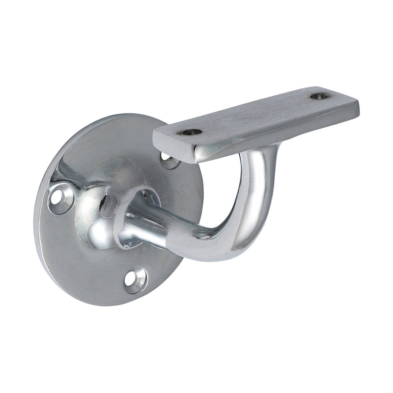 Handrail Bracket - Polished Chrome - 64mm