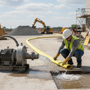 Heavy Duty Yellow 6 Bar PVC Layflat Discharge Hose for Water Transfer with Quick Couplings and Marked Lengths