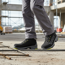 Premium Lightweight Safety Boots with Metal-Free Toe Cap, Breathable Mesh Upper, and Shock Absorbing Sole Technology