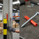 Premium Heavy Duty 8mm x 100mm Nylon Coach Screw for FlexBack Post Applications - High-Quality Professional Grade for Industrial and Commercial App...