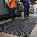 Heavy Duty Workplace Matting – Black – 10mm Thick Rubber – Industrial Use