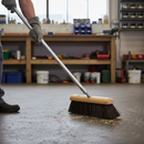 Premium Medium Sweeping Broom with Gumati Fibre Fill for Efficient Dust and Light Rubble Cleaning