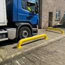 Premium Heavy Duty HGV Wheel Guides - Galvanised Steel, Enhanced Visibility, Safe Reversing for Trucks