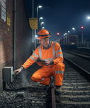 Premium Hi-Vis Arc Flash Sweatshirt with Fire Retardant and Anti-Static Features for Industrial Safety