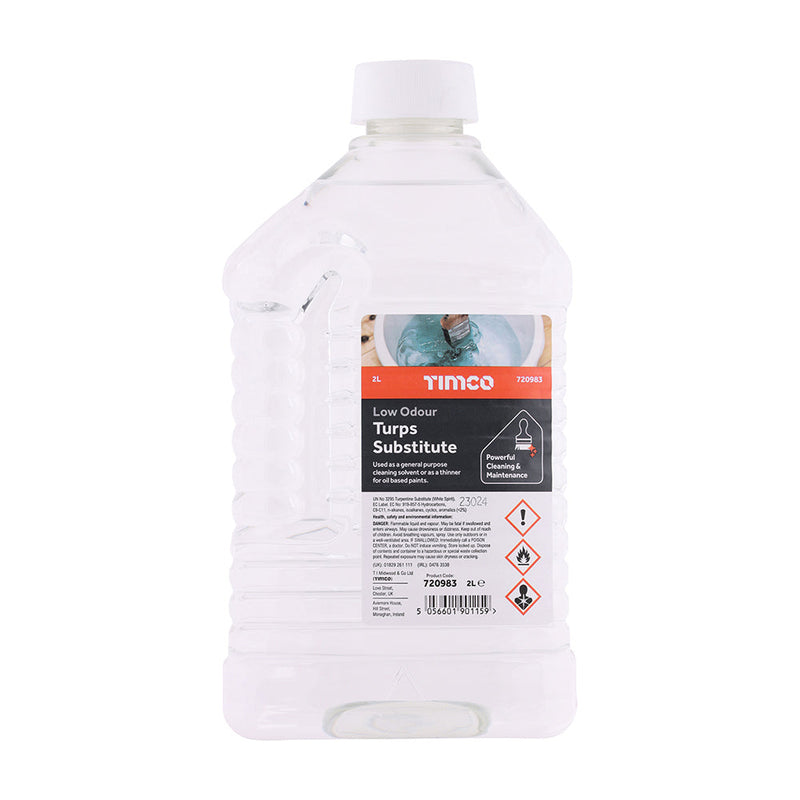 Low Odour Turps Substitute - 2L