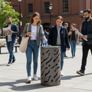 Premium Dual-Compartment Circular Recycling Bin 2 x 60L for Efficient Waste Management