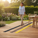 90mm Wide Heavy Duty Anti-Slip Decking Strips – 600mm, 1000mm, 1200mm