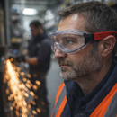 Safety Goggles – Clear – Anti-scratch/Anti-mist Lens – Industrial Use
