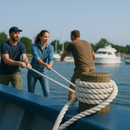 8mm White Polypropylene Rope 3 Strand – Ultra-Strong, Waterproof & UV-Resistant | 75m Mini Coil