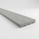Solid Scalloped Grooved Board 4.8m Light Grey (view 2)
