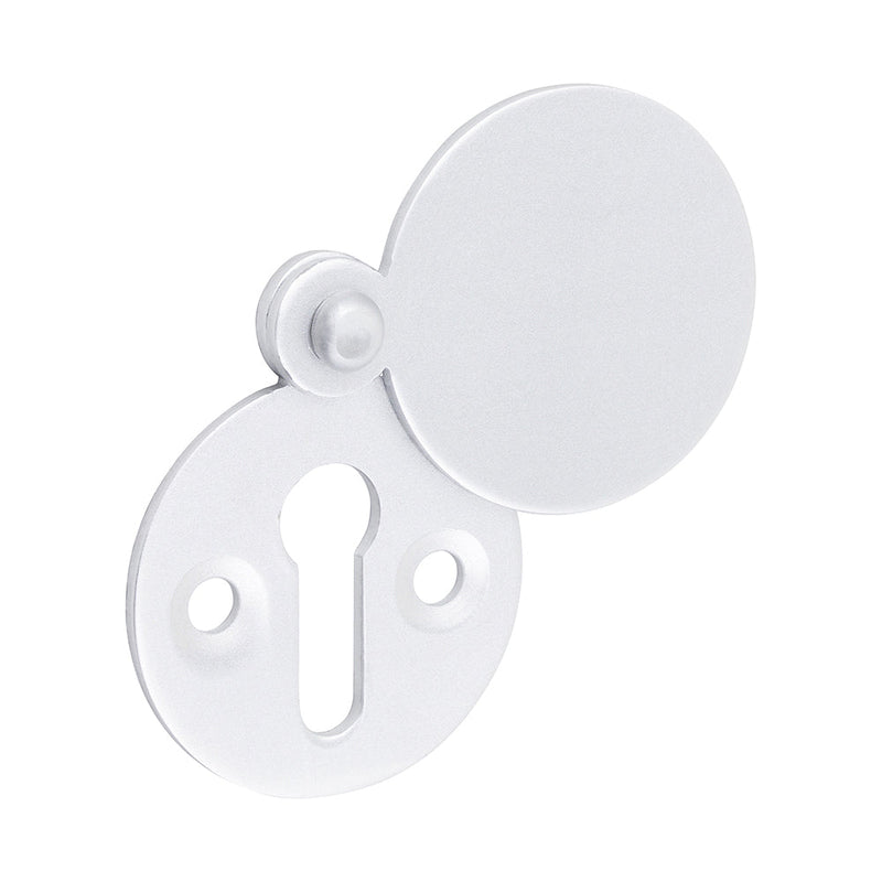 Covered Escutcheon - Satin Anodised Aluminium - 38mm