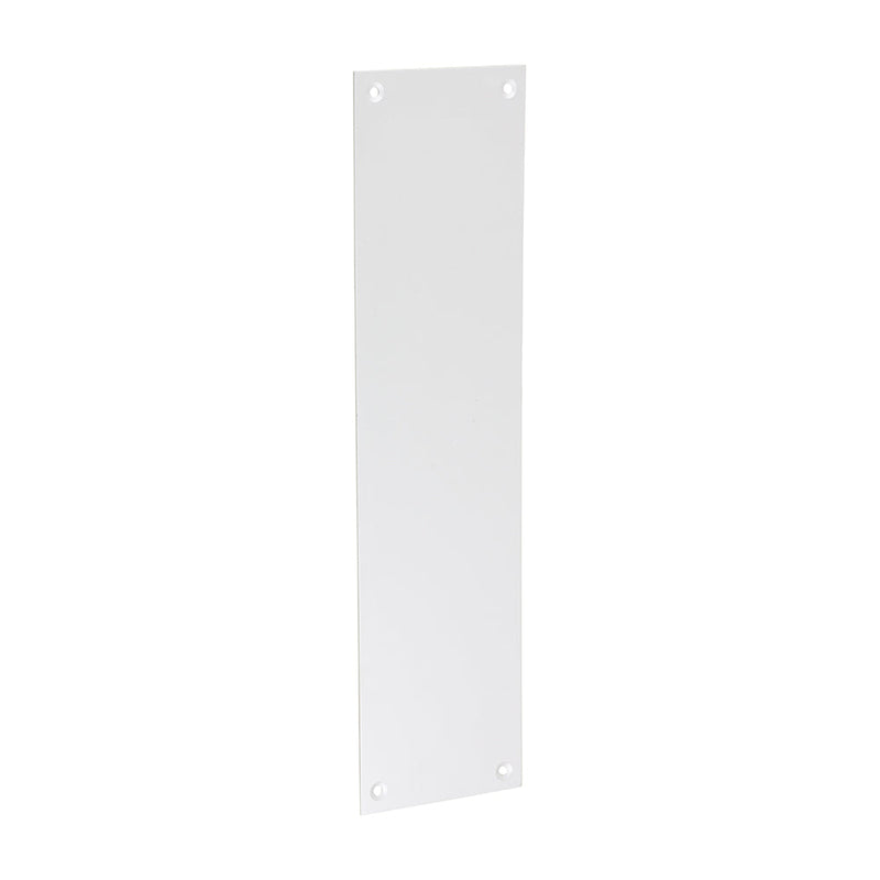 Finger Plate - Satin Anodised Aluminium - 305 x 76