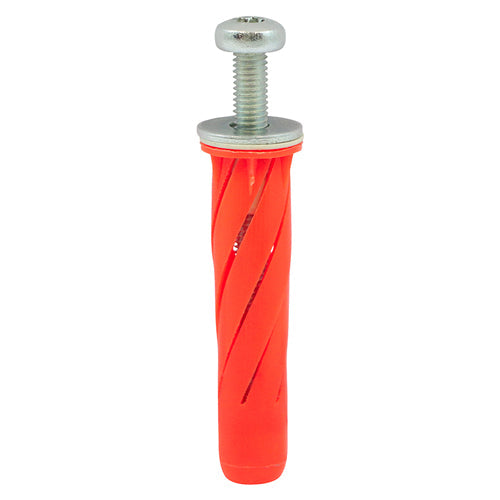 Stella Fixings - TX - Pan - Red - M5 x 80