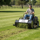 Premium Grass Cutting Supplementary Plate for 750mm Metal Sign Range - Durable Zintec Construction with Retroreflective Face