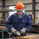 Premium Heavy Duty Industrial Visor Kit with High Energy Impact Protection and Panoramic View