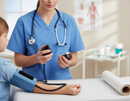 Premium Child Blood Pressure Cuff with Velcro Closure - 35.5 x 10 cm, Light Blue, 2 Tubes Design for Accurate Measurement