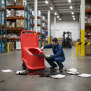 Premium Mobile Spill Dispenser Unit with Scoop - 75L Capacity