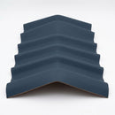 Close Fitting Ridge Slate Blue 150mm (view 2)