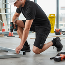 Premium Lightweight Work Shorts with Ultimate Stretch Fabric, Water Repellant, and Reinforced Pockets for Mechanics and DIY Enthusiasts