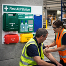 First Aid Station – 935 x 680mm – Durable Plastic – Commercial Use