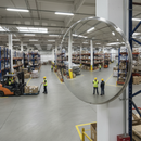 Premium Stainless Steel Industrial Mirror for High-Temperature Environments - Adjustable Mounting Kit and Distortion-Free Viewing