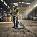 Premium Heavy Duty Taper Mouth Shovel with Forged Steel Blade for Concrete and Tarmac Mixing