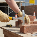 Premium Heavy Duty Brick Hammer with Polyfibre Handle, 0.6kg Weight and Striking Face for Bricklaying and Renovation