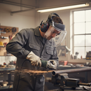 Premium Industrial Browguard System with Enhanced Face and Hearing Protection for Debris and Noise