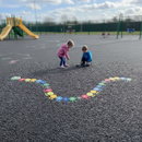 Premium A-Z Caterpillar Playground Marking for Alphabet Learning and Imaginative Play