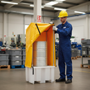 Heavy Duty Framed Cover for Spill Pallet for 1 x 205L Drum