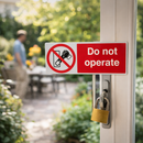Do Not Operate Safety Signs – 1mm Rigid Plastic – Indoor/Outdoor Use