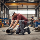 Premium Customized Work Trousers with Kneepad Pockets - Durable, Lightweight, Water-Repellent and Innovative Pocket System