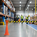 Professional Retractable Barrier System with 9m High Visibility Tape for Safe Area Cordoning