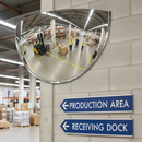 Professional 180 Degree Acrylic Dome Convex Observation Mirror for Enhanced Safety and Visibility in High Traffic Areas