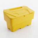 190 kg Lockable Polyethylene Grit Bin with Sloped Lid (view 2)