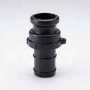 Polypropylene Cam Lever Adaptor 1¼in Hose Barb x 1½in Thread (view 2)