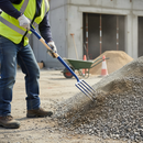 Premium Heavy Duty Contractors Fork with Solid Socket Design and Durable Steel Construction for Tough Soil Loosening