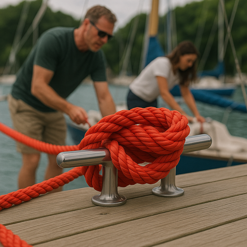12mm Red Polypropylene Rope – Ultra-Strong, Weatherproof & UV-Resistant | 30m Mini Coil – Limited Stock!