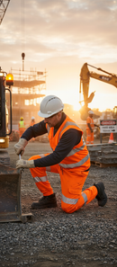 Premium High-Visibility Work Joggers with Stretch Fabric, Water Repellent, and Multiple Pockets for Comfort and Durability